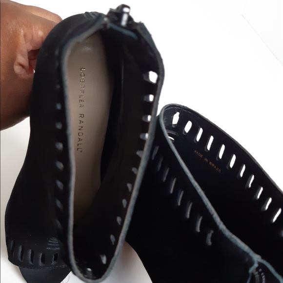 Loeffler Randall Cutout Peep-toe Boots - Picture 8 of 8